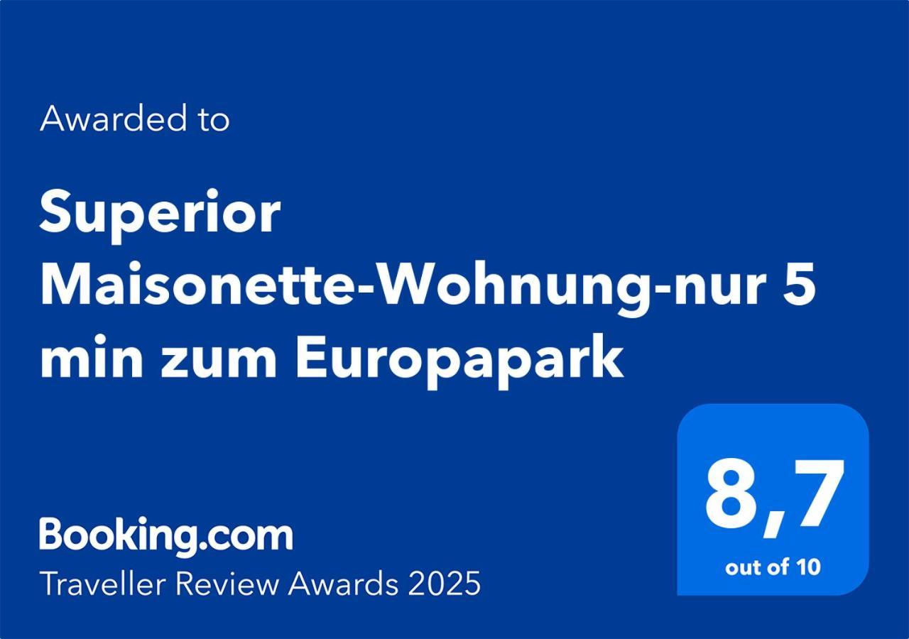 Superior Maisonette-Wohnung-Nur 5 Min Zum Europapark Kappel-Grafenhausen Εξωτερικό φωτογραφία